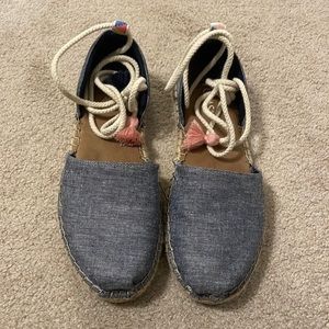 Toms tie-up espadrilles